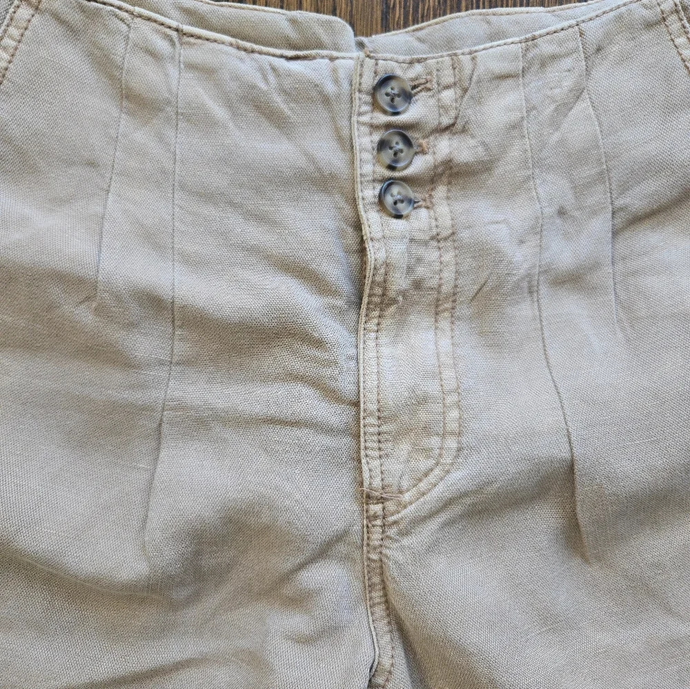 Marrakesh Anthropologie Linen Lyocel Pants Size 25 - Picture 2 of 9